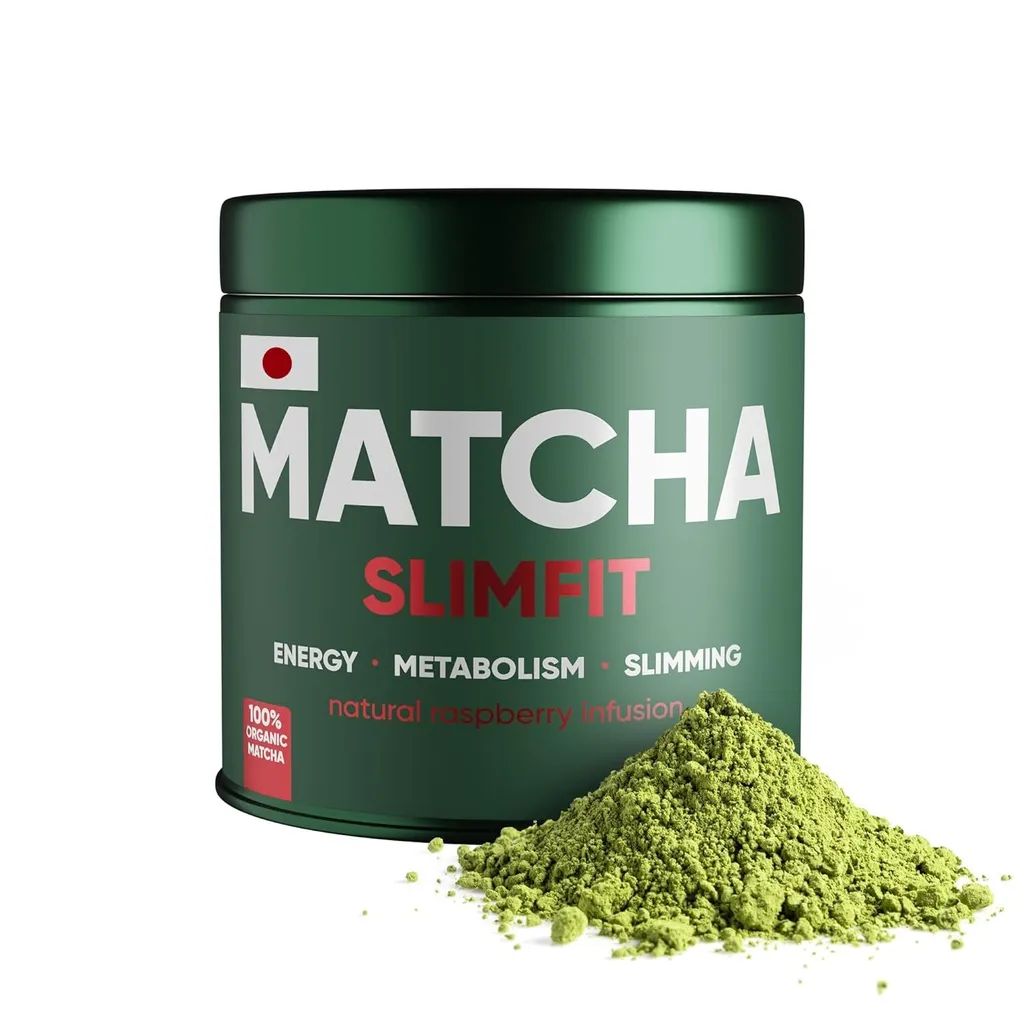 Matcha Tea Slimfit - Premium Japanese Organic - Metabolism Boosting - 100% Natural | WOW TEA 63g