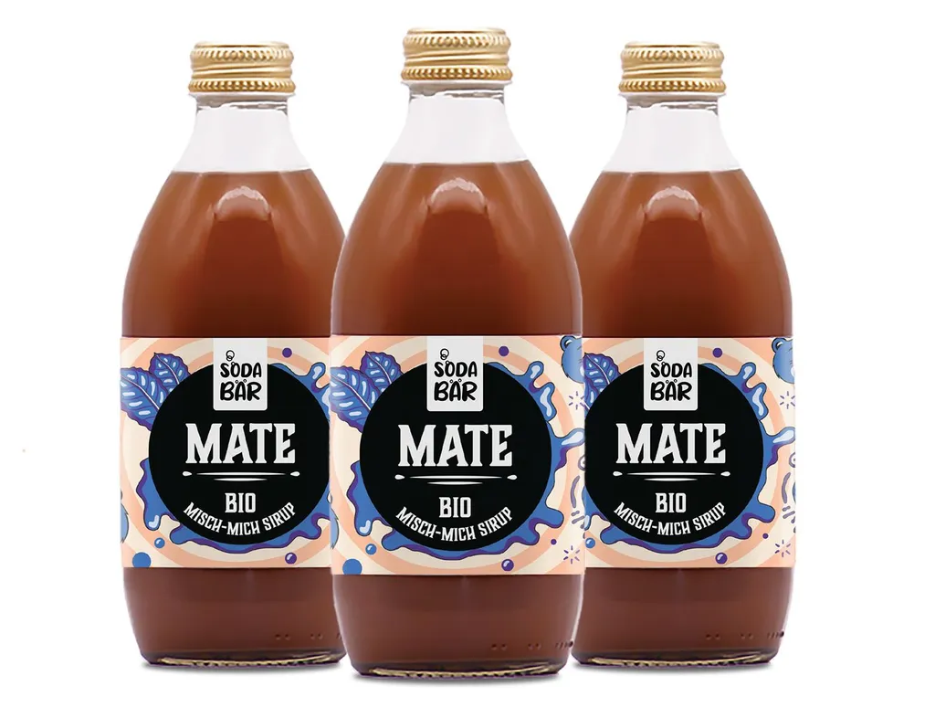 SodaBär© Mate Syrup - Set of 3 330 ml