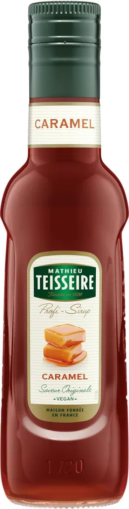 Mathieu Teisseire Drink Syrup Caramel 0.25L (Pack of 1) 250 ml