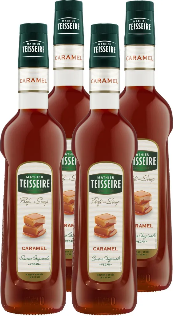 Mathieu Teisseire Drink Syrup Caramel 0.7L (pack of 4) 700 ml