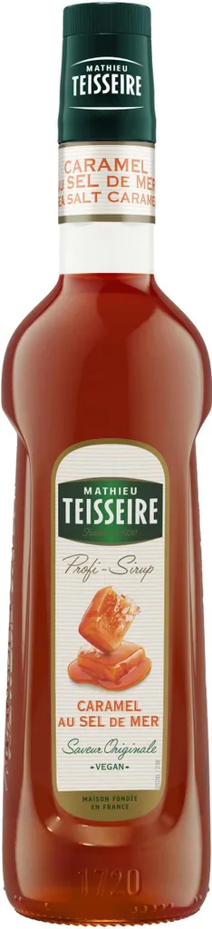 Mathieu Teisseire Drink Syrup Caramel au Sel de Mer 0.7L (pack of 1)