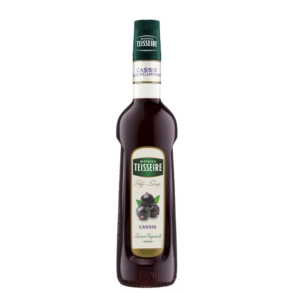 Mathieu Teisseire Drink Syrup Cassis 0.7L (pack of 1)