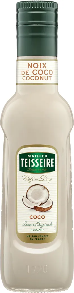 Mathieu Teisseire Drink Syrup Cocos 0.25L (pack of 1)