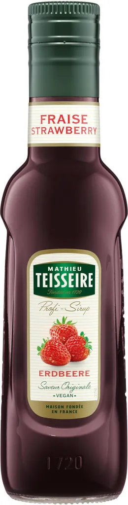 Mathieu Teisseire Beverage Syrup Strawberry 0.25L (Pack of 1)