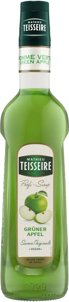 Mathieu Teisseire Drink Syrup Green Apple 0.7L (pack of 1)