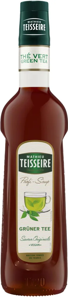 Mathieu Teisseire Drink Syrup Green Tea Syrup 0.7L (Pack of 1)