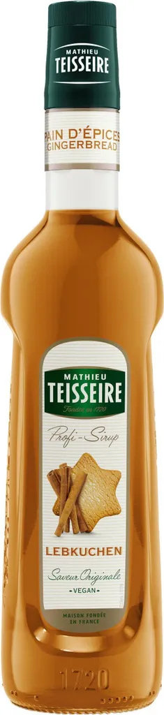 Mathieu Teisseire Gingerbread Drink Syrup 0.7L (Pack of 1) 700 ml