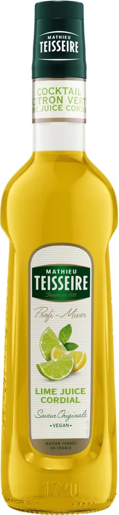 Mathieu Teisseire Drink Syrup Lime Juice Cordial 0.7L (Pack of 1)