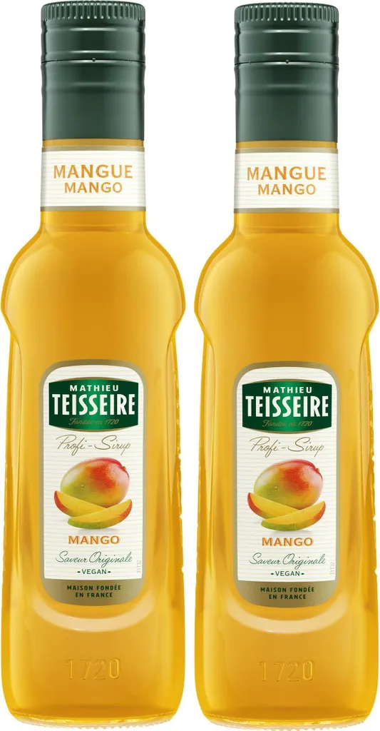 Mathieu Teisseire Drink Syrup Mango 0.25L (pack of 2)