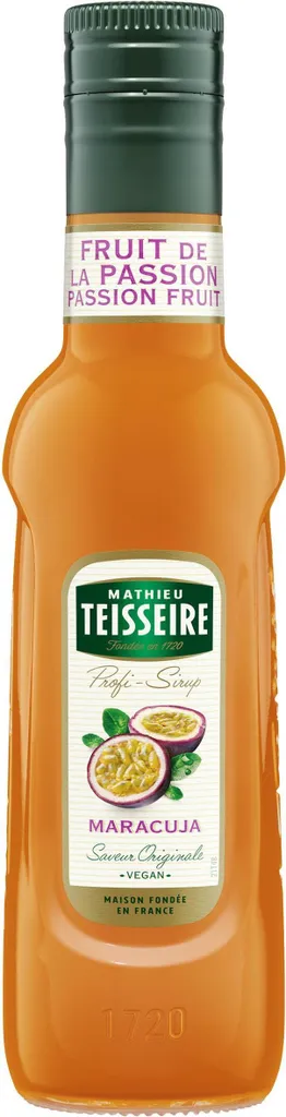 Mathieu Teisseire Drink Syrup Passion Fruit 0.25L (Pack of 1)