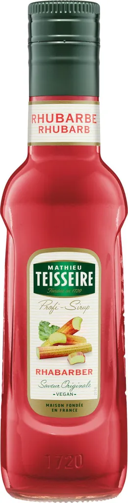 Mathieu Teisseire Drink Syrup Rhubarb 0.25L (Pack of 1)