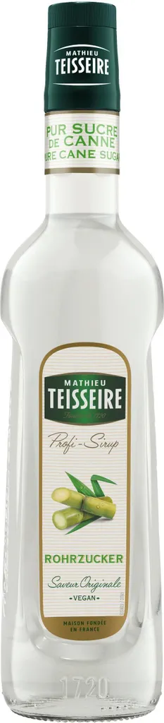 Mathieu Teisseire beverage syrup cane sugar 0.7L (pack of 1) 700 ml