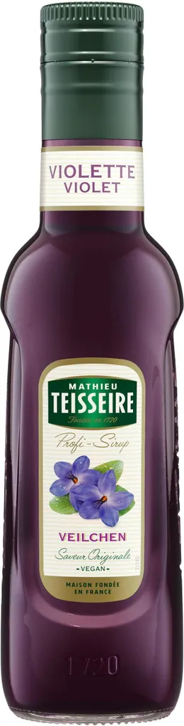 Mathieu Teisseire Drink Syrup Violet 0.25L (Pack of 1)