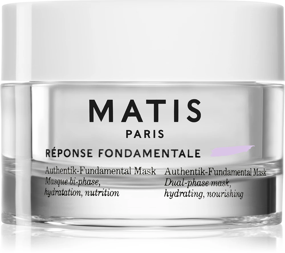 MATIS Paris Réponse Fondamentale Authentic-Fundamental Mask regenerating and moisturizing facial mask for two-phase skin care