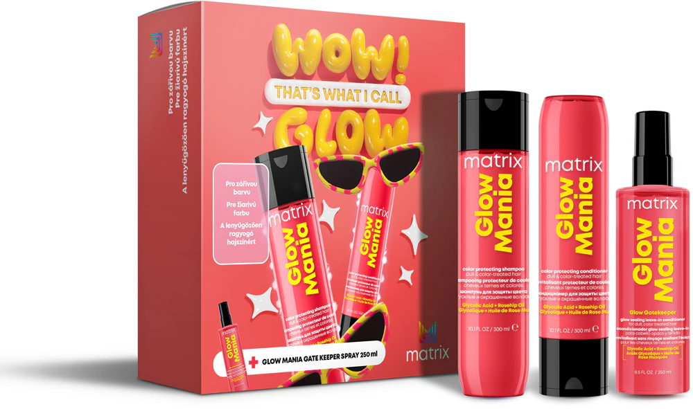 Matrix Glow Mania Gift Set for Colored Hair