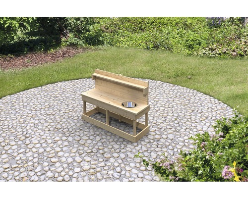 Karibu Mud kitchen AKUBI Sandy with accessories 119.5x44x86 cm
