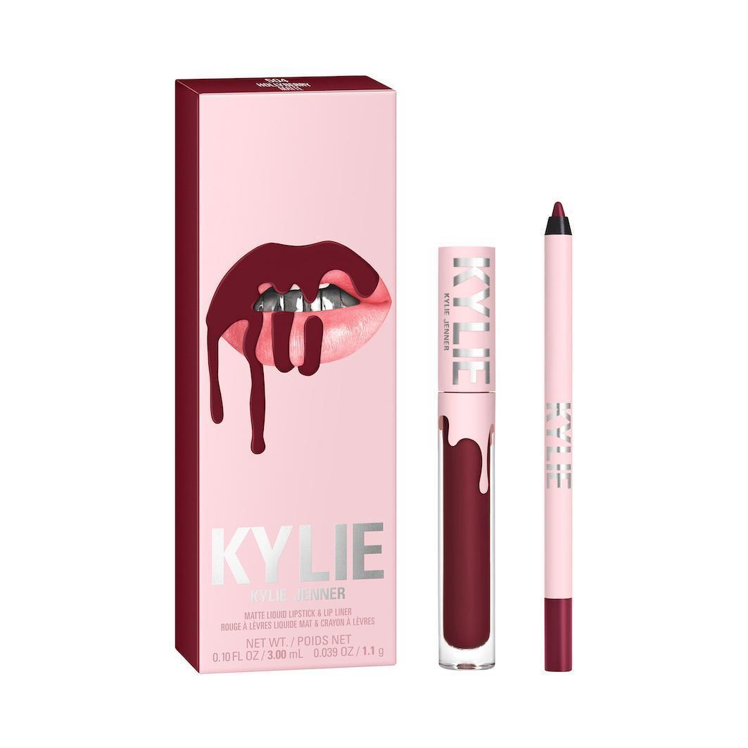 KYLIE COSMETICS Matte Lip Kit, 4.25 g Nr. 504 - Hollyberry