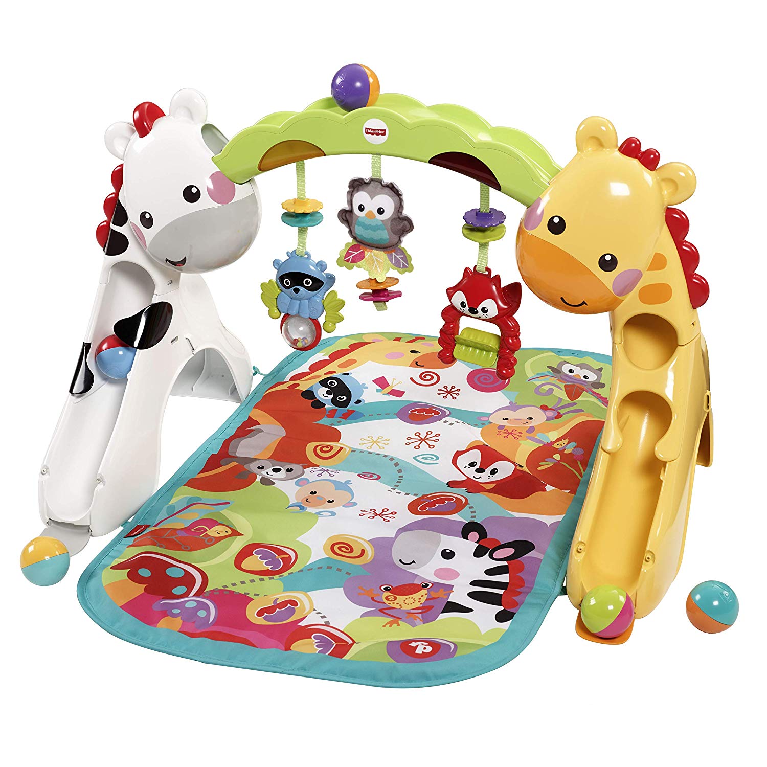 Fisher Price Mattel 3 in 1 Play Gym with Lights, Sounds And Music And Activity Possibili