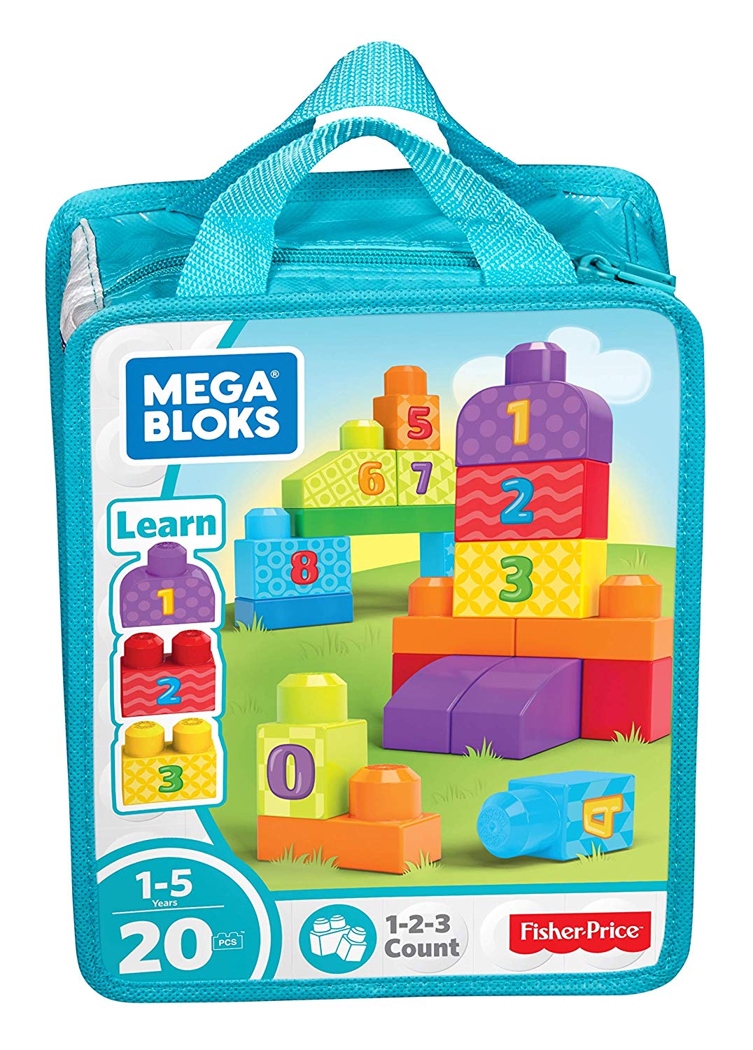 Mattel Building Blocks Mega Bloks Dlh85 Counting Fun