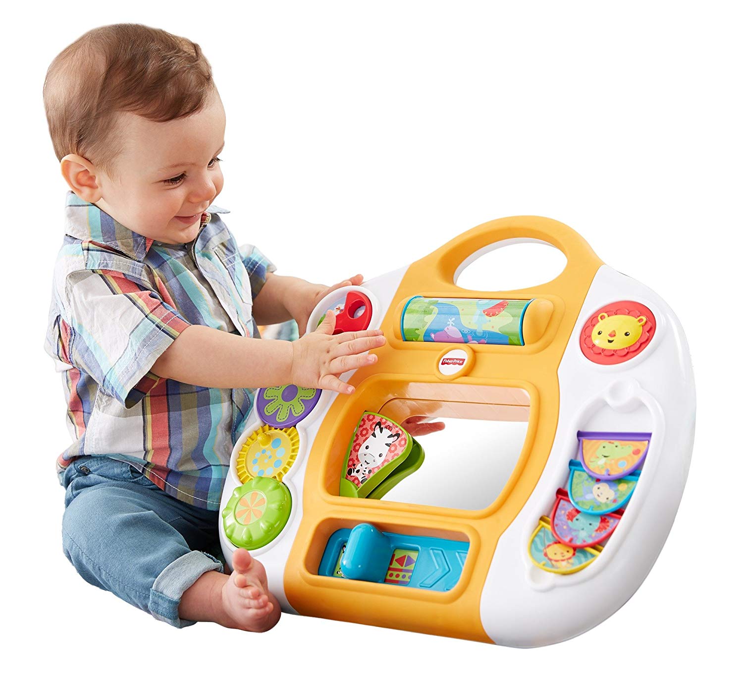 Fisher Price Mattel Fisher-Price Dmj39 – Animal Friends Game Table