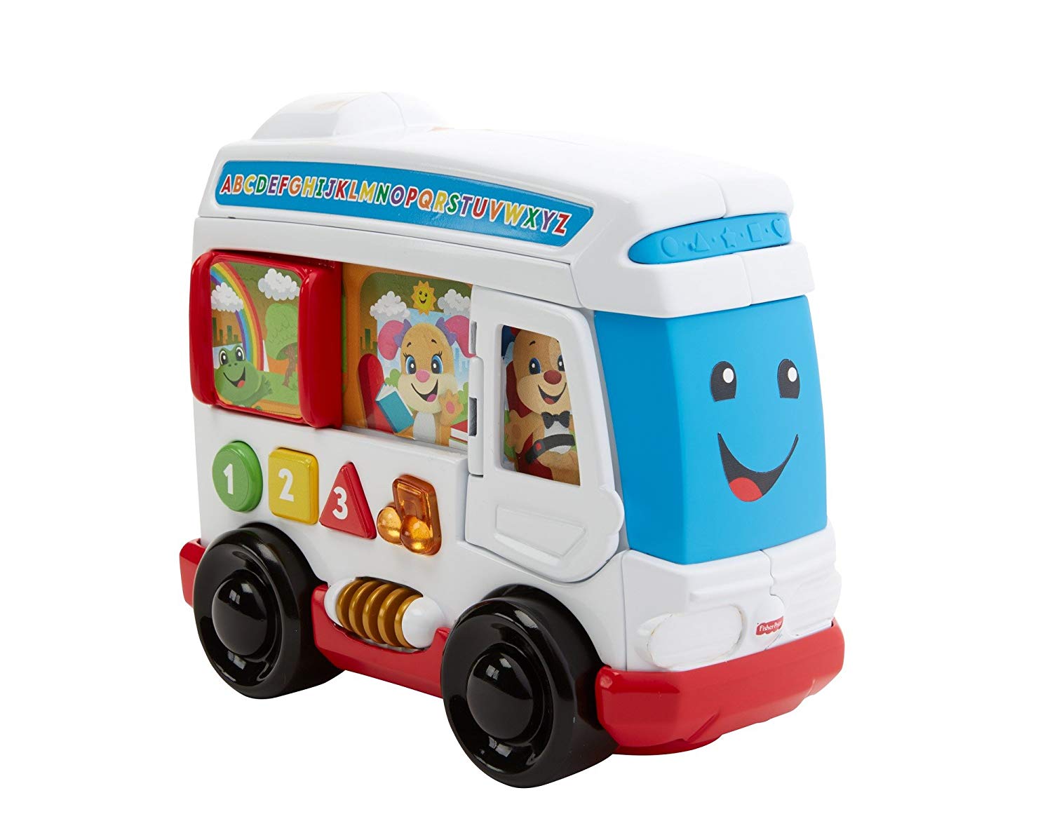 Fisher Price Mattel Fisher-Price Doggie Fkf05 Learning Fun City Bus