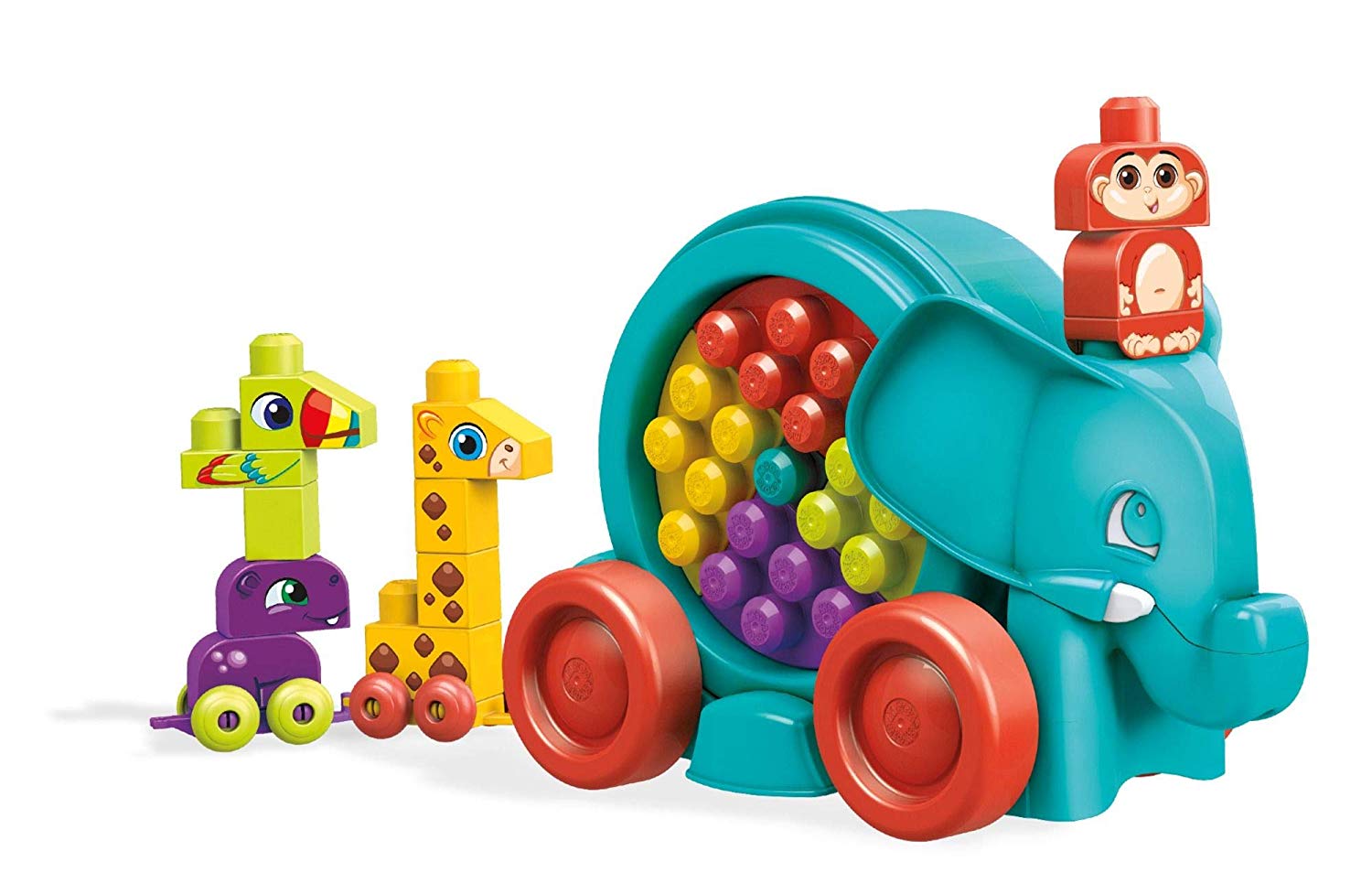 Mattel Fun Elephant Parade Mega Bloks Ffg21