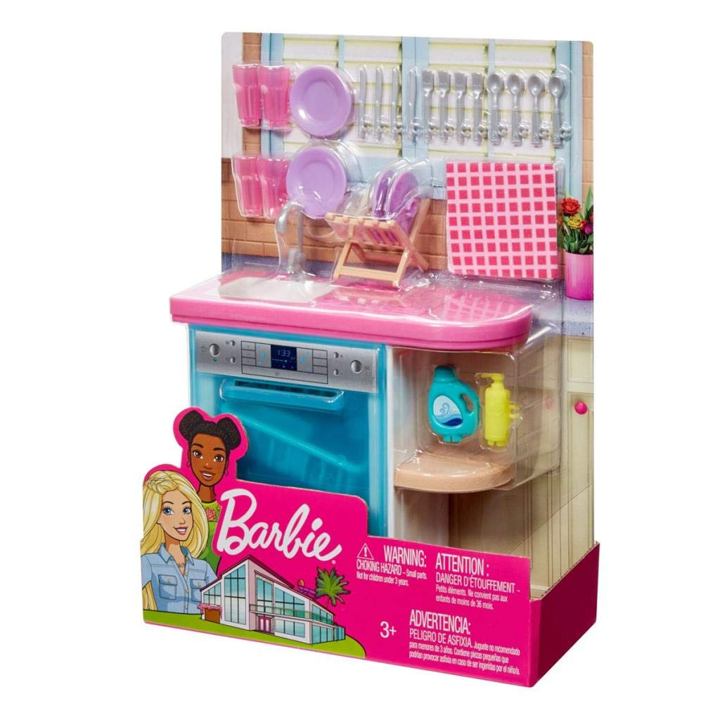 Mattel Fxg33 Barbie 3 Piece Furniture Set