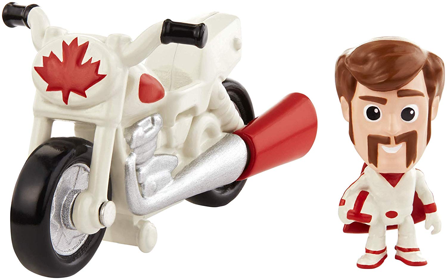 Mattel Gcy50 Disney Pixar Toy Story 4 Minis Duke Caboom And Stunt Motorbike
