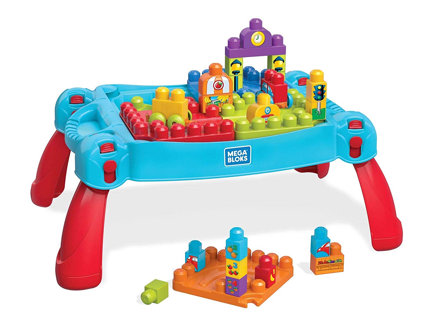 Mattel Mega Bloks Fgv05 Build And Play Activity Tray