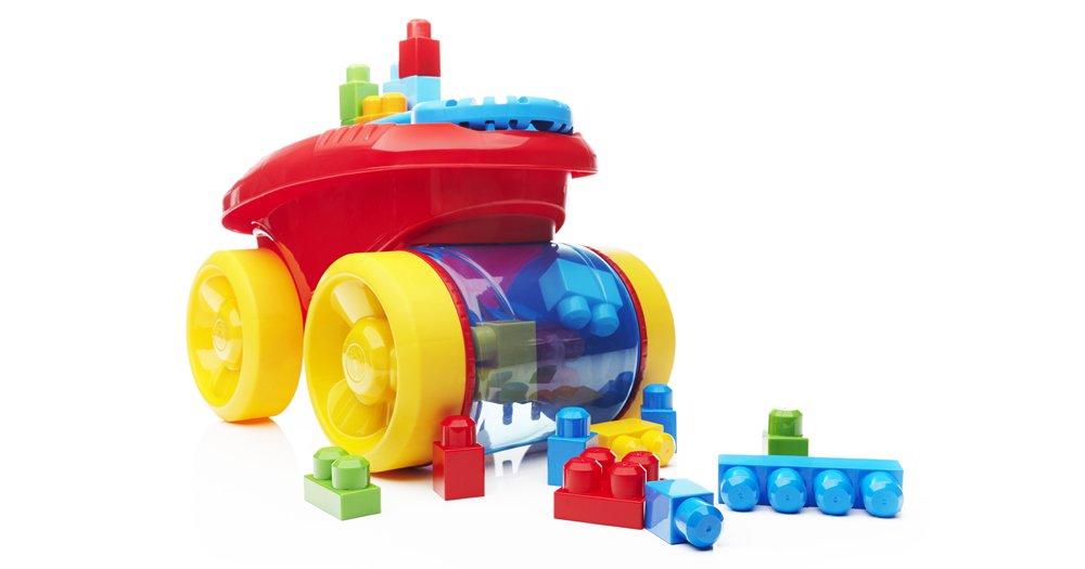 Mattel Mega Bloks First Builders Block Toppers Classic