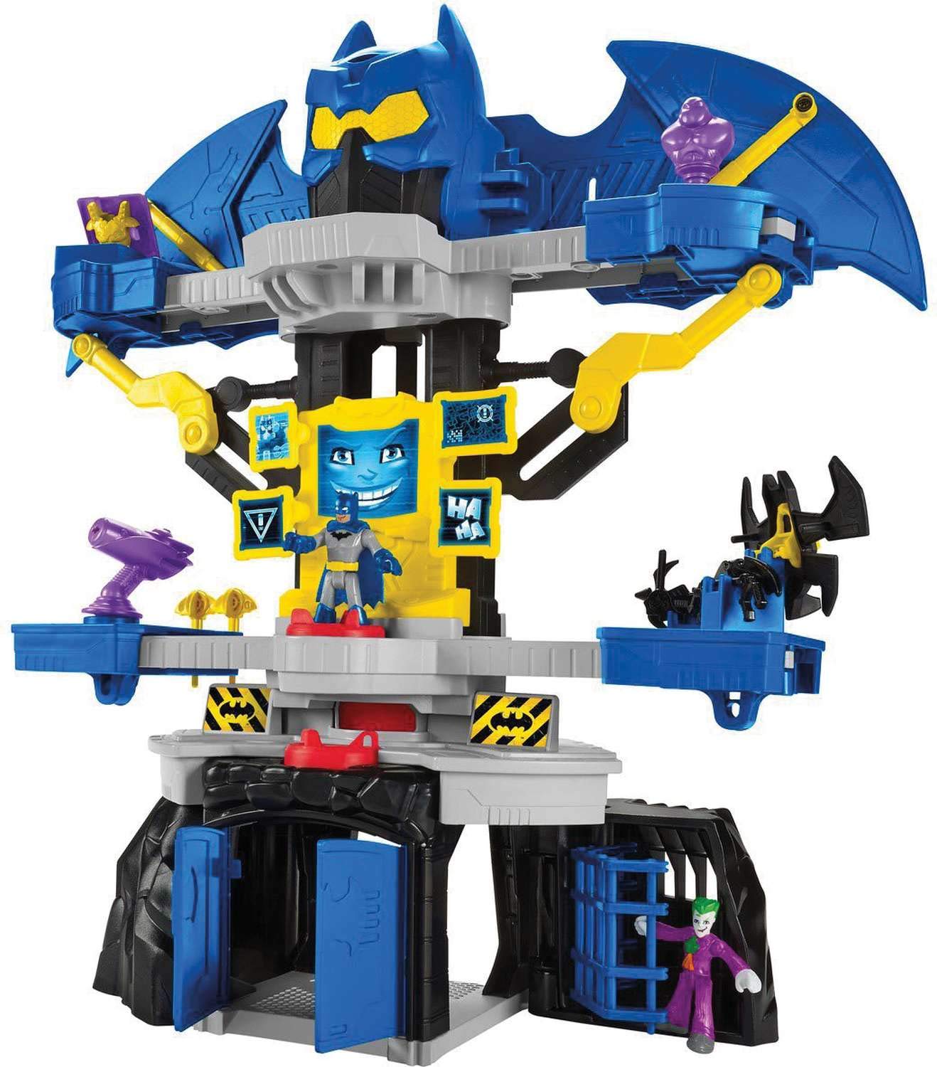 Fisher Price Mattel Transformation Action Batcave, Dnf93 Imaginext