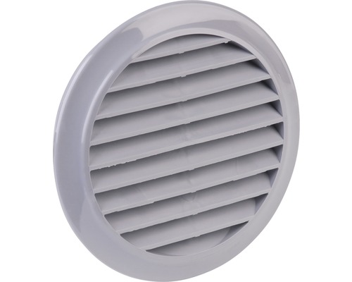 Wall ventilator Rotheigner with fly net plastic gray NW 100