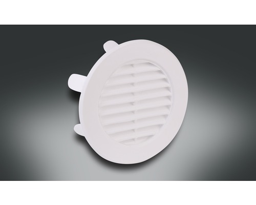 Wall ventilator Rotheigner with slats and clamping spring white