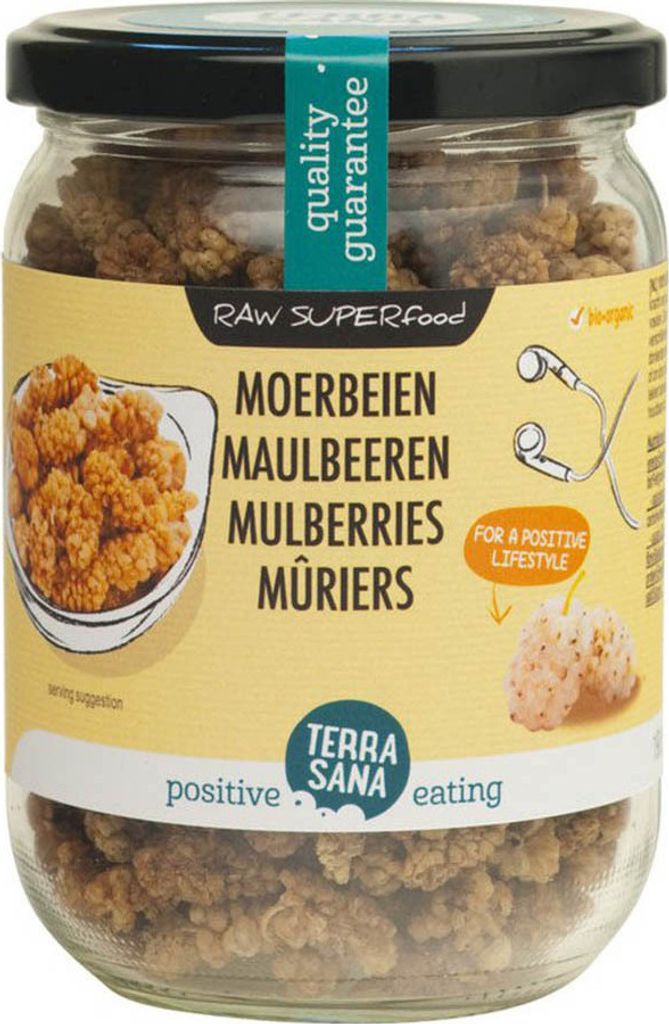Terrasana White mulberries - dried 250g