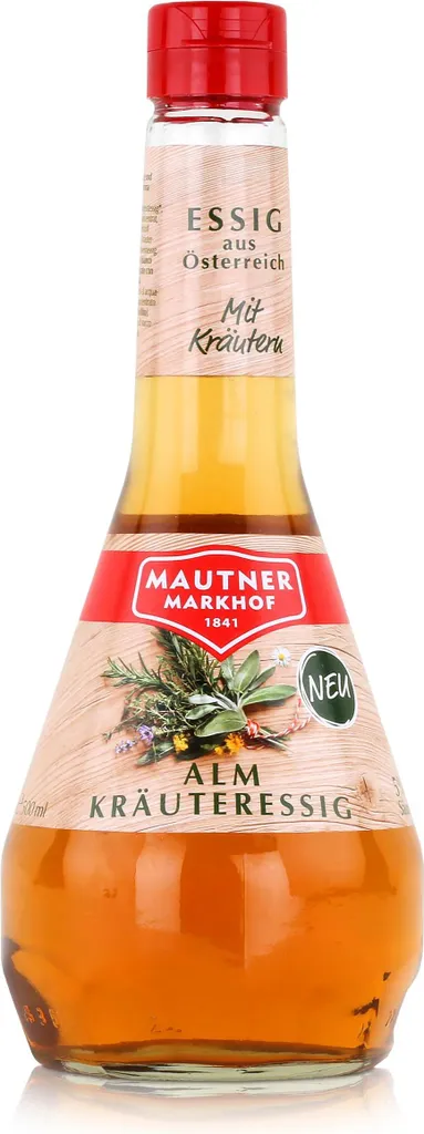 Mautner Markhof Mautner Alm Herb Vinegar 0.5L Vinegar from Austria (1 pack) 500 ml