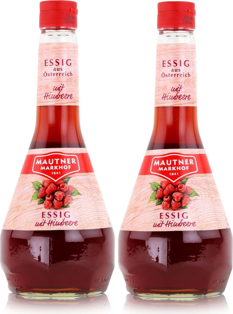 Mautner Markhof Mautner Vinegar with Raspberry 0.5L - Vinegar from Austria (2-pack)