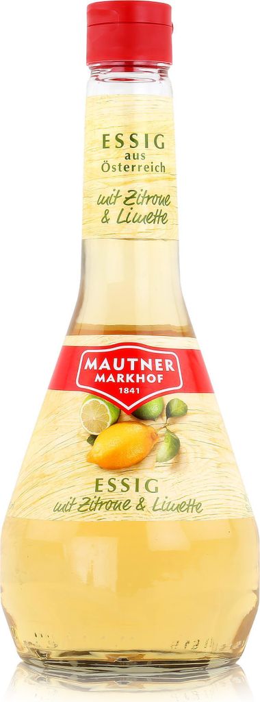 Mautner Markhof Mautner Vinegar with Lemon & Lime 0.5L - Vinegar from Austria (1 pack)