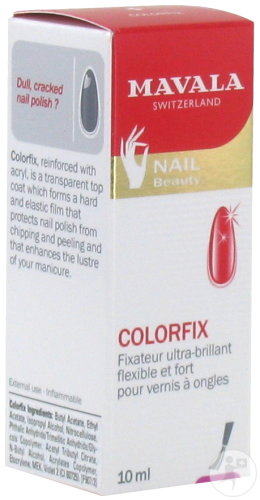Mavala Colorfix Strong and Flexible Top Coat 10ml