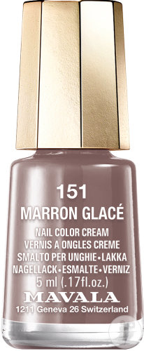 Mavala Mini Color nail polish N°151 Marron Glacé bottle 5ml