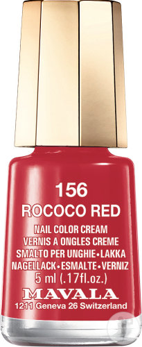 Mavala Mini Color nail polish N°156 Rococo Red bottle 5ml