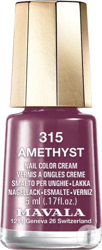 Mavala Mini Color nail polish N°315 Amethyst bottle 5ml