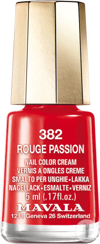 Mavala Mini Color nail polish Red Passion N°382 bottle 5ml