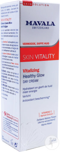 Mavala Skin Vitality Invigorating Day Cream For Radiant Complexion Tube 45ml