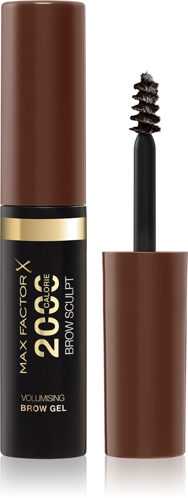 Max Factor 2000 Calorie Brow Sculpt Eyebrow Gel Farbton 004 Black Brown 4,5 ml