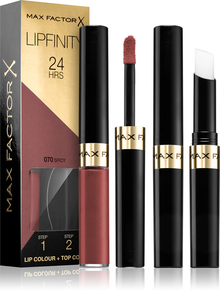Max Factor Lipfinity Lip Color long-lasting lipstick with balm None