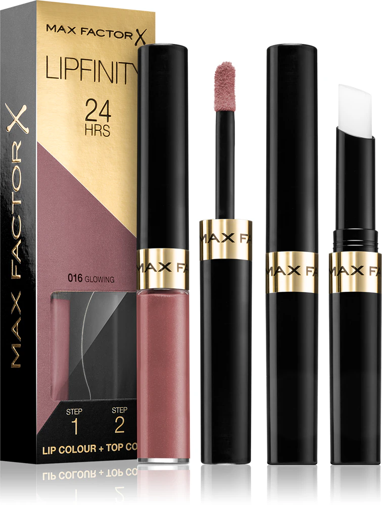 Max Factor Lipfinity Lip Color long-lasting lipstick with balm Farbton 016 Glowing 4,2 g