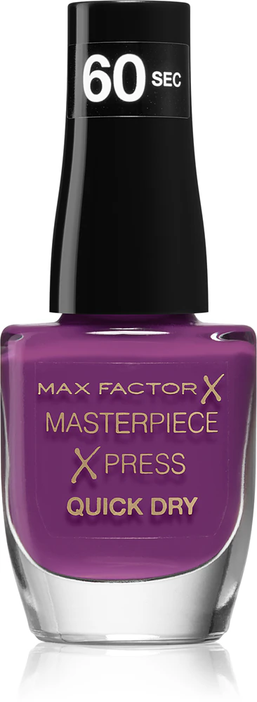 Max Factor Masterpiece Xpress quick-drying nail polish Farbton 360 Pretty As Plum 8 ml