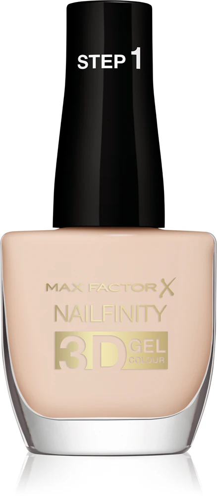 Max Factor Nailfinity Gel Color gel polish for fingernails - no UV/LED lamp required Farbton 207 For Real 12 ml