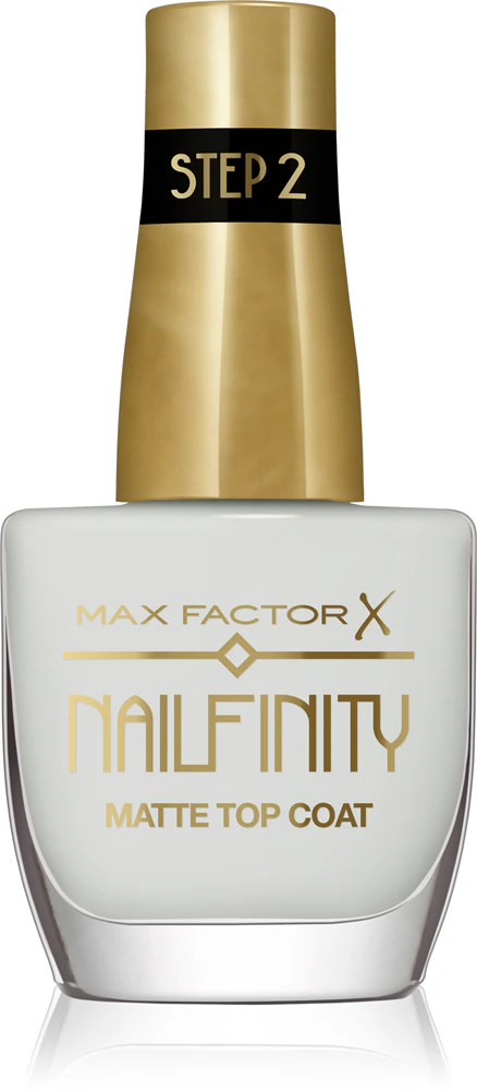 Max Factor Nailfinity Matte Top Coat Gel top coat for fingernails with a matte effect