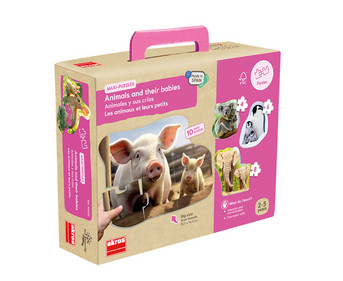 Maxi Puzzles: Animals and their Babies